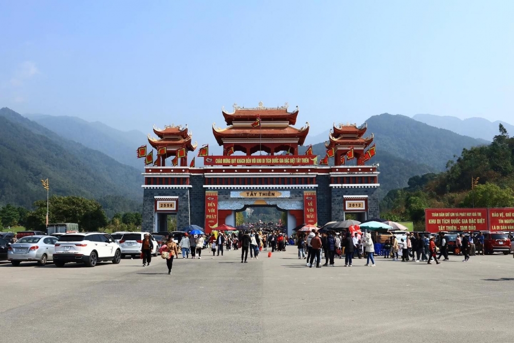 Vĩnh Phúc: Hơn 230 nghìn du khách chiêm ngưỡng vẻ đẹp danh thắng Tây Thiên