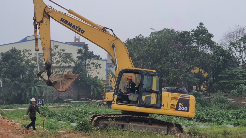 Vĩnh Phúc: Cưỡng chế GPMB dự án Cụm công nghiệp Trung Nguyên