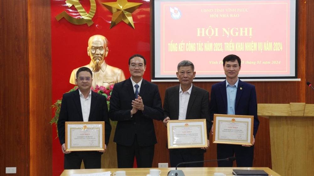 Hội Nhà báo tỉnh Vĩnh Phúc triển khai nhiệm vụ năm 2024