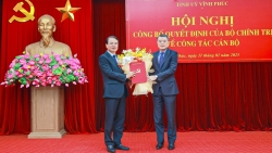 dong chi dang xuan phong duoc dieu dong chi dinh giu chuc bi thu tinh uy vinh phuc