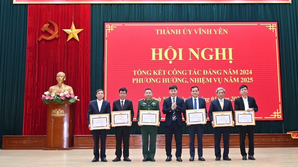 Thành phố Vĩnh Yên: Bứt phá thực hiện hoàn thành các nhiệm vụ năm 2025