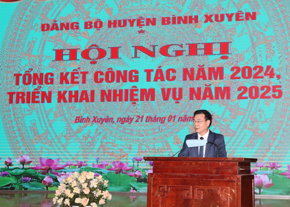 Huyện Bình Xuyên: Triển khai nhiệm vụ năm 2025