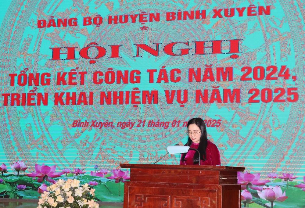 Huyện Bình Xuyên: Triển khai nhiệm vụ năm 2025