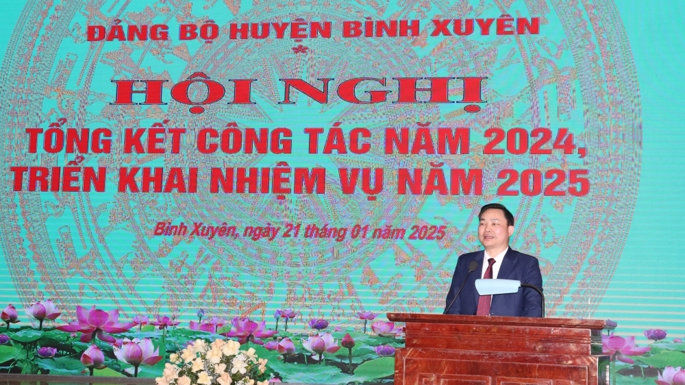 Huyện Bình Xuyên sẽ bứt phá phát triển kinh tế xã hội năm 2025