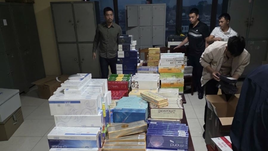 Phú Thọ: Khởi tố vụ buôn bán gần 9.000 bao thuốc lá nhập lậu