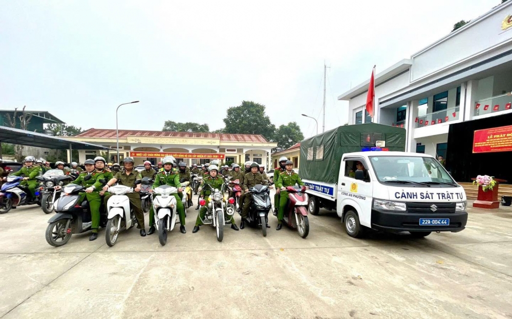 Lực lượng Công an Tuyên Quang với tinh thần chủ động, cam kết mạnh mẽ, tập trung mọi nguồn lực với quyết tâm cao độ, quyết tâm tấn công, trấn áp tội phạm, vi phạm pháp luật