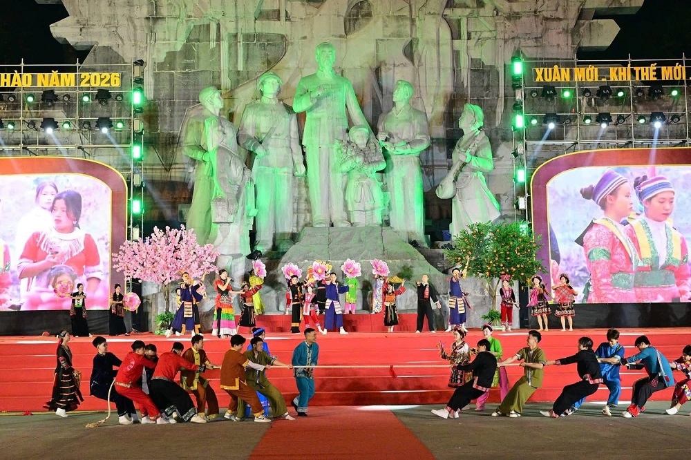 Chương trình chào đón Tết Dương lịch 2026 tỉnh Tuyên Quang