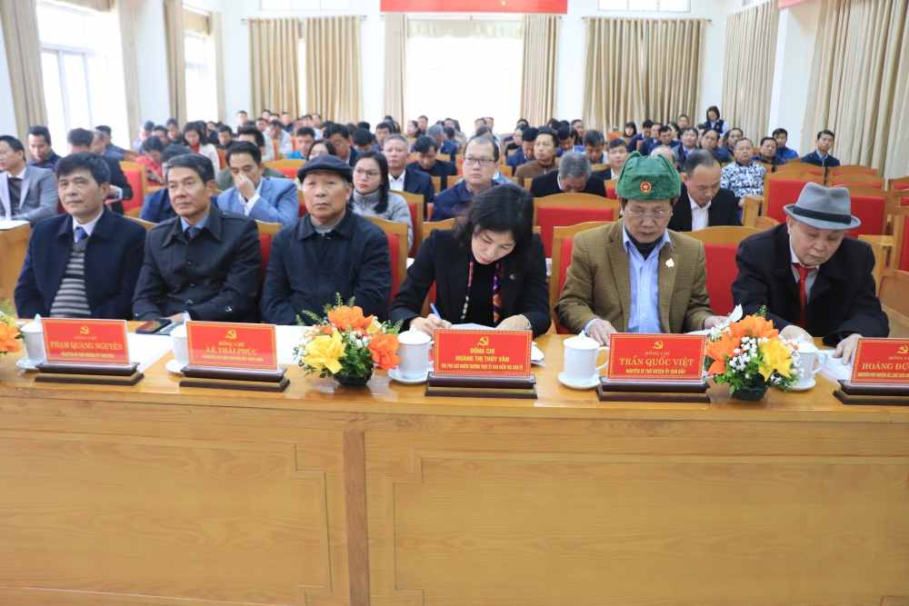 Xã Đại Đình: Xây dựng đội ngũ cán bộ, đảng viên gương mẫu, trách nhiệm, kỷ cương