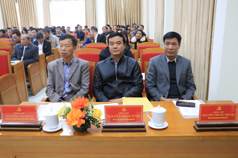 Xã Đại Đình: Xây dựng đội ngũ cán bộ, đảng viên gương mẫu, trách nhiệm, kỷ cương