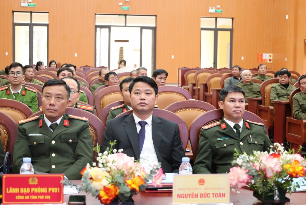 Công an xã Tam Hồng đẩy mạnh cải cách hành chính, chuyển đổi số