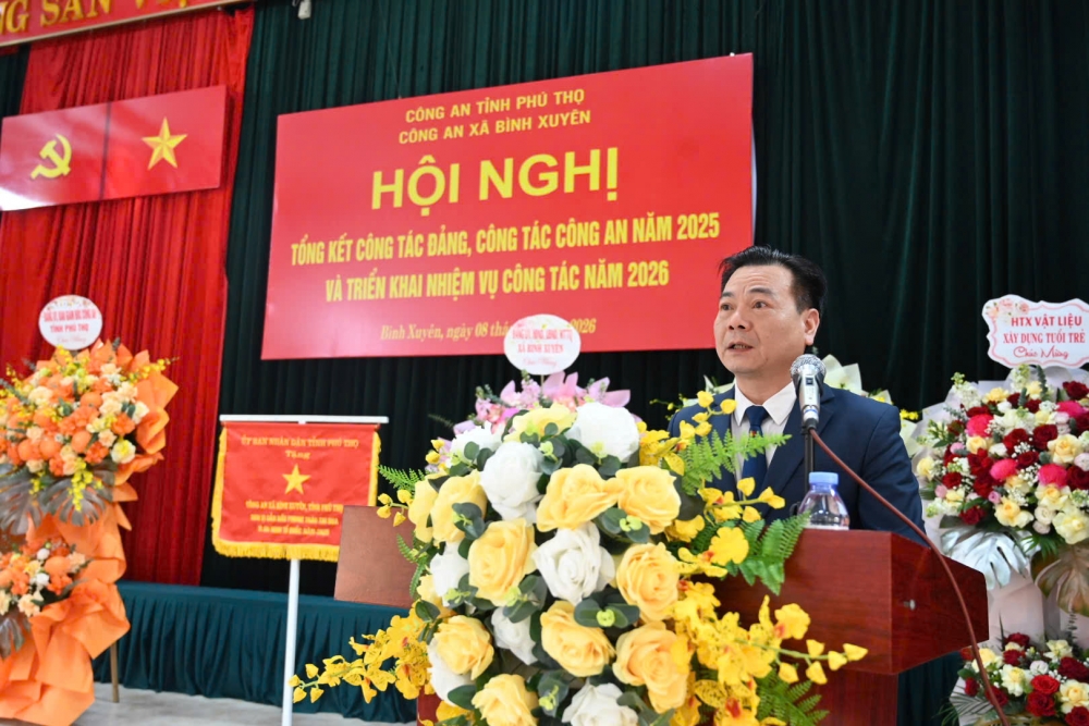 Phú Thọ: Công an xã Bình Xuyên dẫn đầu phong trào thi đua vì an ninh tổ quốc