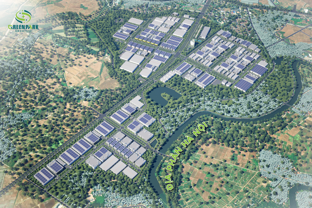 Toàn cảnh 3D Khu công nghiệp Nam Bình Xuyên Green Park