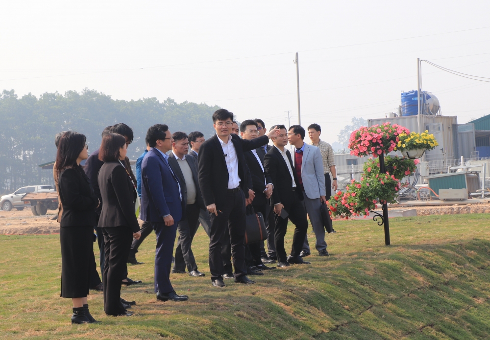 Đoàn công tác của Ban Chính sách, chiến lược Trung ương thăm và làm việc tại Tập đoàn CNCTech