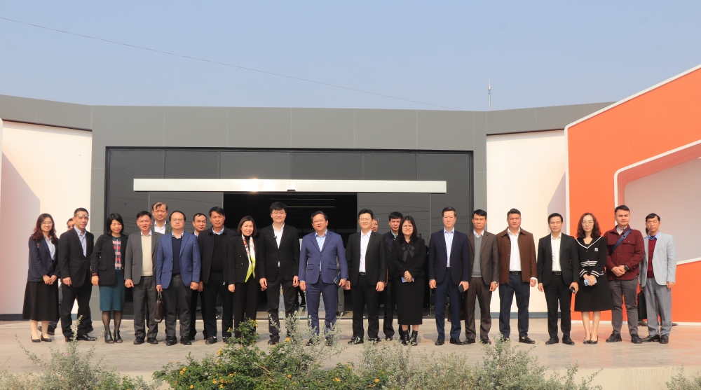 Đoàn công tác của Ban Chính sách, chiến lược Trung ương thăm và làm việc tại Tập đoàn CNCTech