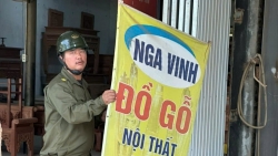 cong an xa xuan lang quyet liet giai toa hanh lang an toan giao thong