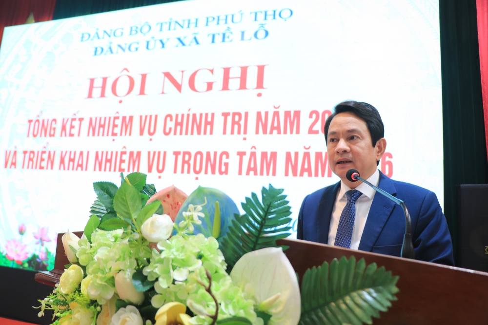 Phú Thọ: Đảng ủy Xã Tề Lỗ tập trung thực hiện 19 chỉ tiêu trong năm 2026