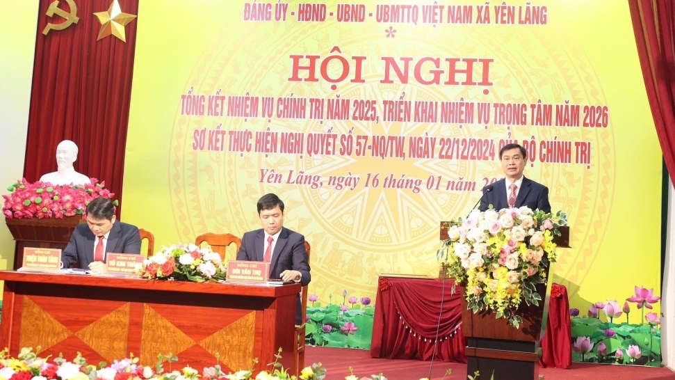 Phú Thọ: Xã Yên Lãng triển khai nhiệm vụ năm 2026 và sơ kết thực hiện Nghị quyết số 57