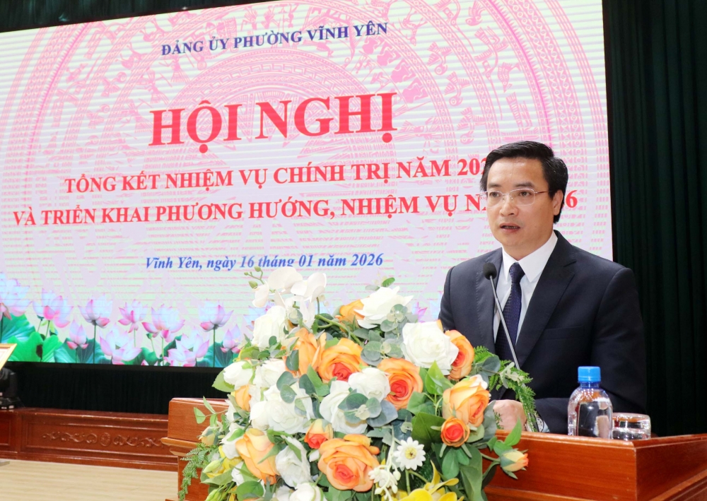 Phường Vĩnh Yên vinh dự được Chủ tịch nước tặng thưởng Huân chương Lao động hạng Nhì Phường Vĩnh Yên vinh dự được Chủ tịch nước tặng thưởng Huân chương Lao động hạng Nhì