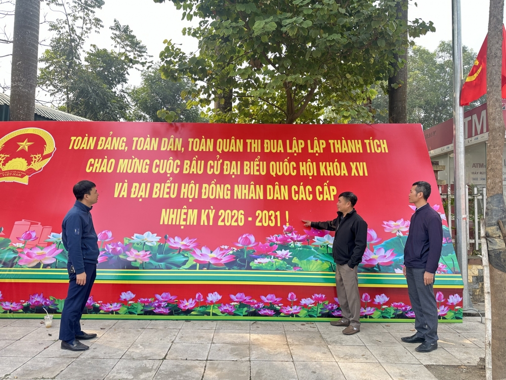 Đẩy mạnh tuyên truyền trực quan.