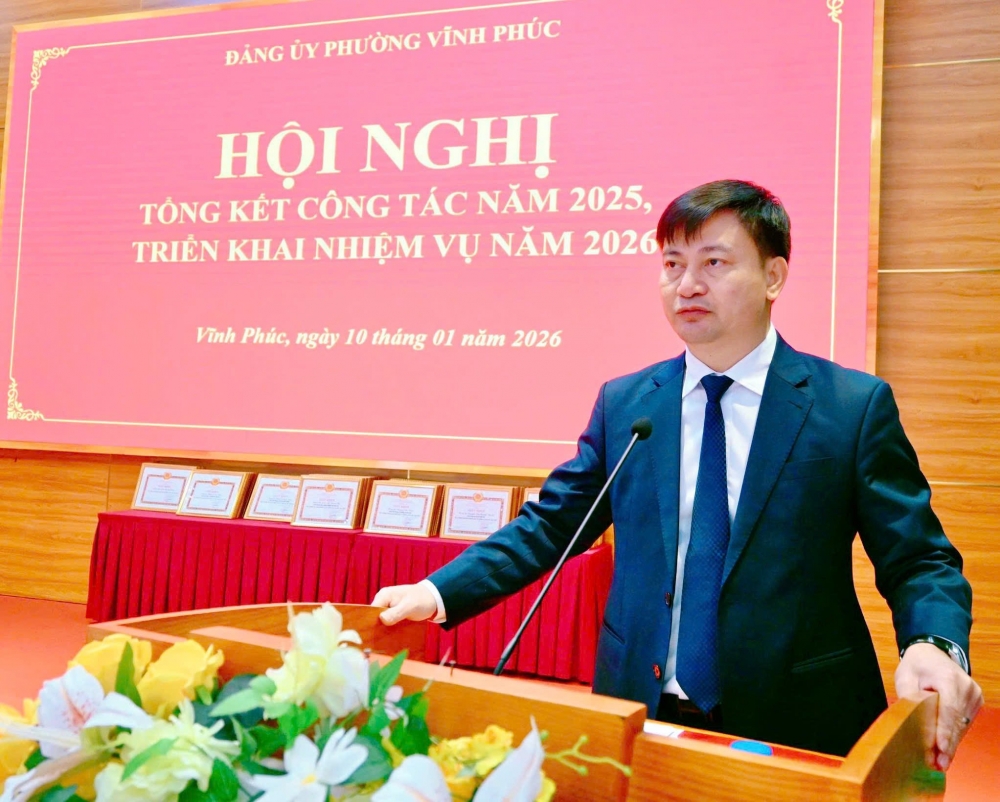 Đồng chí Nguyễn Trung Hải – Tỉnh ủy viên, Bí thư Đảng ủy, Chủ tịch HĐND phường Vĩnh Phúc Đồng chí Nguyễn Trung Hải – Tỉnh ủy viên, Bí thư Đảng ủy, Chủ tịch HĐND phường Vĩnh Phúc