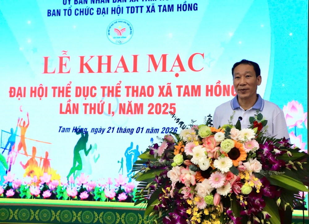 Xã Tam Hồng: Đẩy mạnh phát triển phong trào thể dục thể thao quần chúng Xã Tam Hồng: Đẩy mạnh phát triển phong trào thể dục thể thao quần chúng