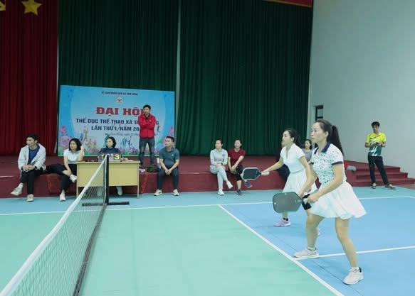 Xã Tam Hồng: Đẩy mạnh phát triển phong trào thể dục thể thao quần chúng