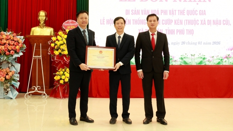 Phú Thọ: Lễ Cướp Kén được công nhận Di sản văn hóa phi vật thể quốc gia