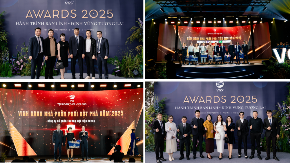 Thép Việt Đức Awards 2025: Hành trình bản lĩnh - Định vững tương lai Thép Việt Đức Awards 2025: Hành trình bản lĩnh - Định vững tương lai
