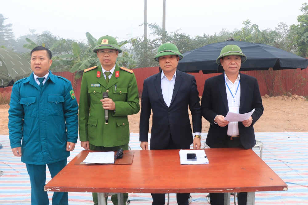 Phường Phúc Yên: Cưỡng chế kiểm điếm bắt buộc 5 hộ gia đình và 3 cá nhân để làm dự án  Khu đô thị