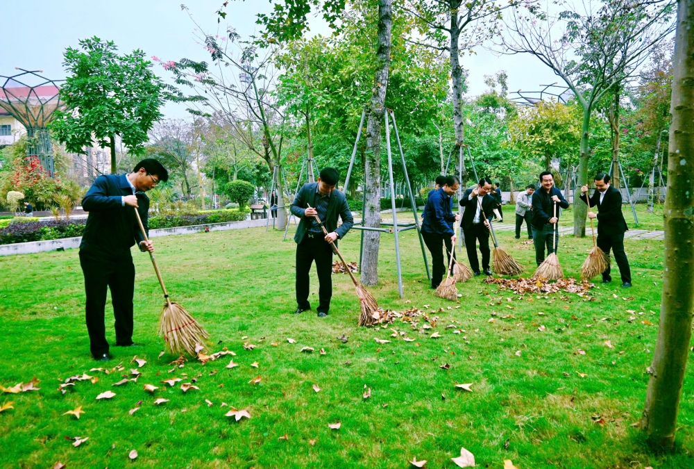 Phường Vĩnh Phúc: Chung tay vì môi trường xanh - sạch - đẹp