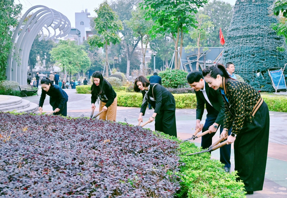 Phường Vĩnh Phúc: Chung tay vì môi trường xanh - sạch - đẹp