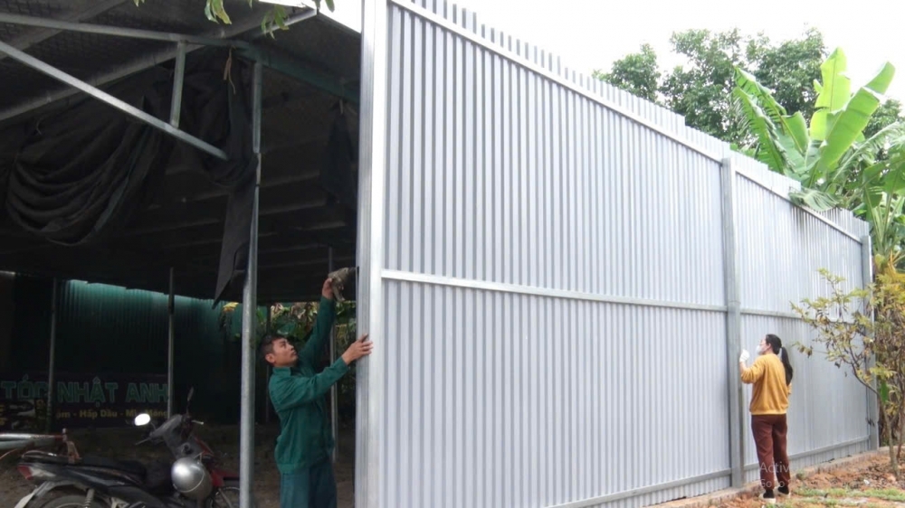 Xã Đại Đình: Tháo dỡ công trình vi phạm trên đất nông nghiệp