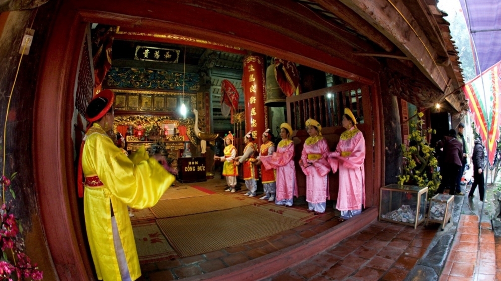 Vĩnh Phúc: Gìn giữ, bảo tồn nghệ thuật múa Sênh tiền vùng đất Phủ Vĩnh Tường