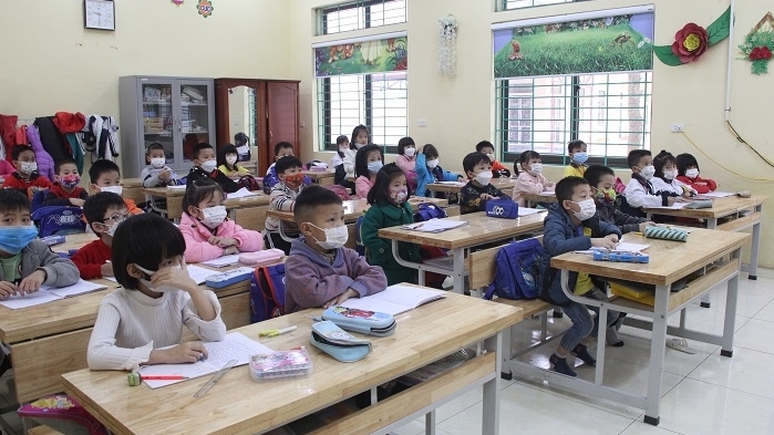 Bình Xuyên (Vĩnh Phúc): Học sinh Mầm non tiếp tục nghỉ học, học sinh Tiểu học chỉ học 1 buổi/ngày