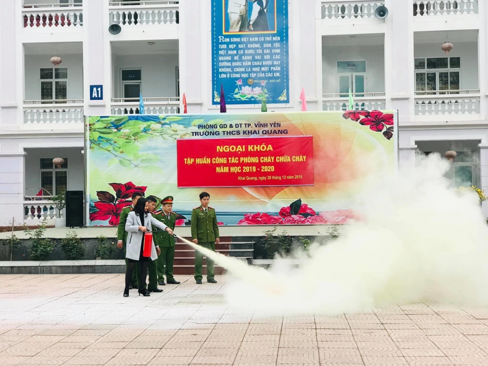 Tập huấn phòng cháy chữa cháy