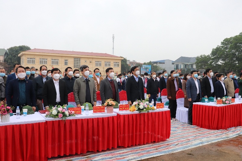 Các đại biểu tham dự Lễ phát động