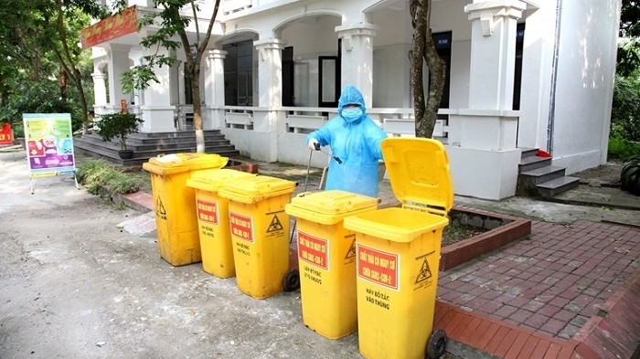 Vĩnh Phúc: Cần xử lý rác thải phát sinh đối với người bệnh COVID-19 cách ly, điều trị tại nhà, nơi lưu trú