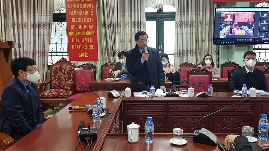 Chủ tịch UBND tỉnh Vĩnh Phúc: An toàn phòng chống dịch COVID-19 cho học sinh là số 1