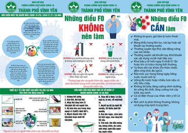 Tờ gấp được thiết kế sinh động, cung cấp những thông tin cần thiết cho người dân