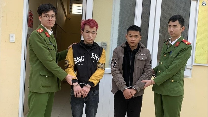 Hà Giang: Bắt 2 thiếu niên dùng hung khí cưỡng đoạt tài sản người đi đường