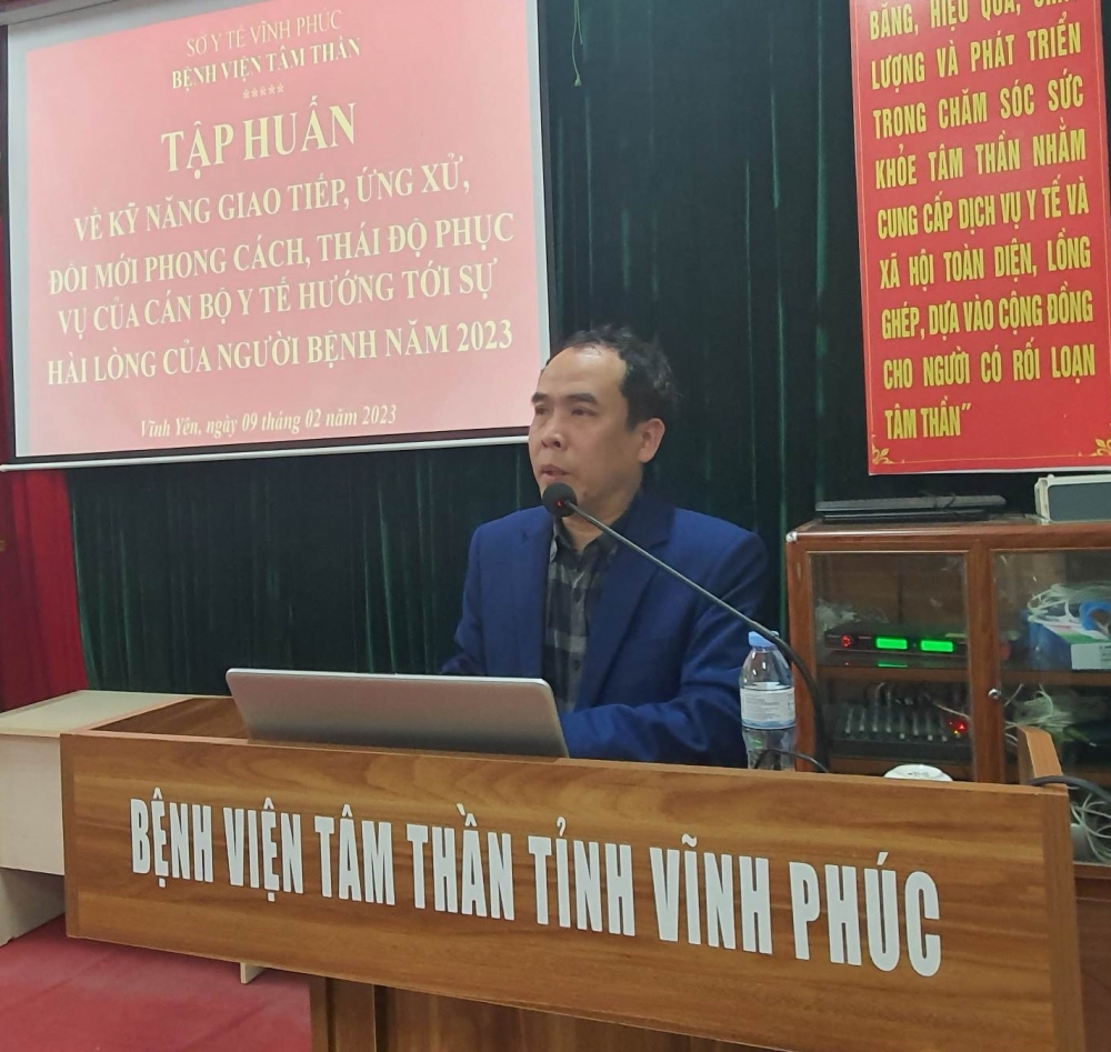 Ông Nguyễn Hoài Nam – Bí thư Chi bộ, Giám đốc Bệnh viện Tâm thần