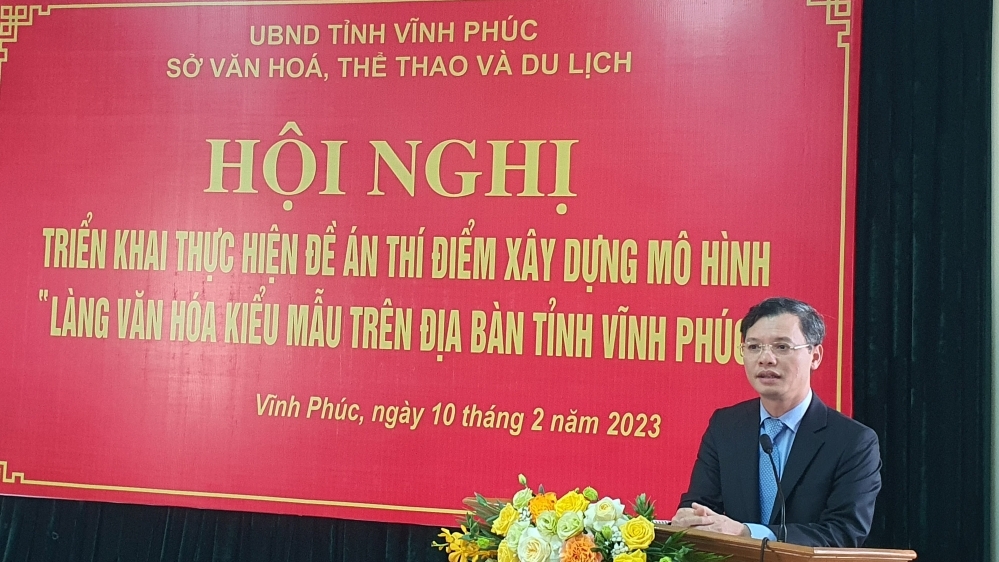 Vĩnh Phúc thí điểm xây dựng mô hình “Làng văn hóa kiểu mẫu"