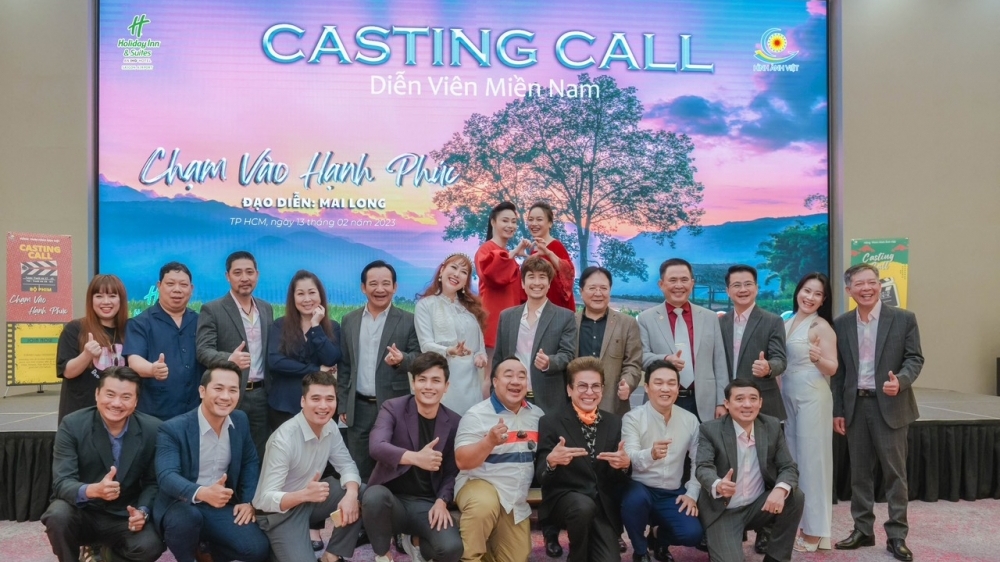 Dàn sao hội tụ tại buổi casting phim điện ảnh "Chạm vào hạnh phúc"