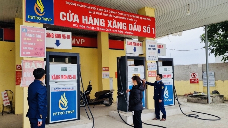 Doanh nghiệp xăng dầu ở Vĩnh Phúc bị "tuýt còi" vì kinh doanh khi giấy phép hết hạn