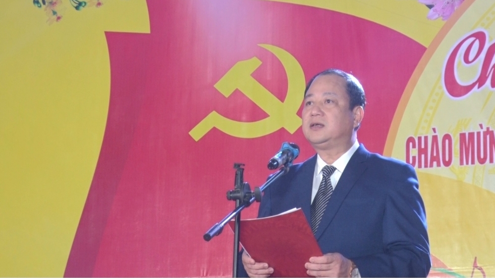 Huyện Lập Thạch tổ chức giao lưu văn nghệ đêm giao thừa xuân Giáp Thìn năm 2024