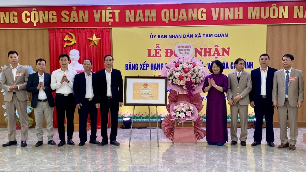 Đền Đồng Bùa được công nhận di tích lịch sử - văn hoá cấp tỉnh