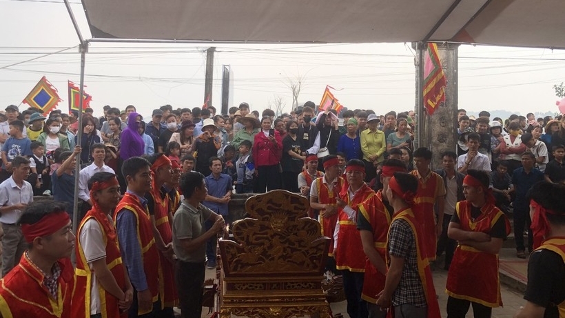 Huyện Lập Thạch (Vĩnh Phúc): Rộn ràng không khí lễ hội đầu xuân