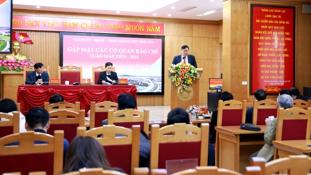 Vĩnh Phúc: Báo chí đồng hành cùng sự phát triển của thành phố Vĩnh Yên
