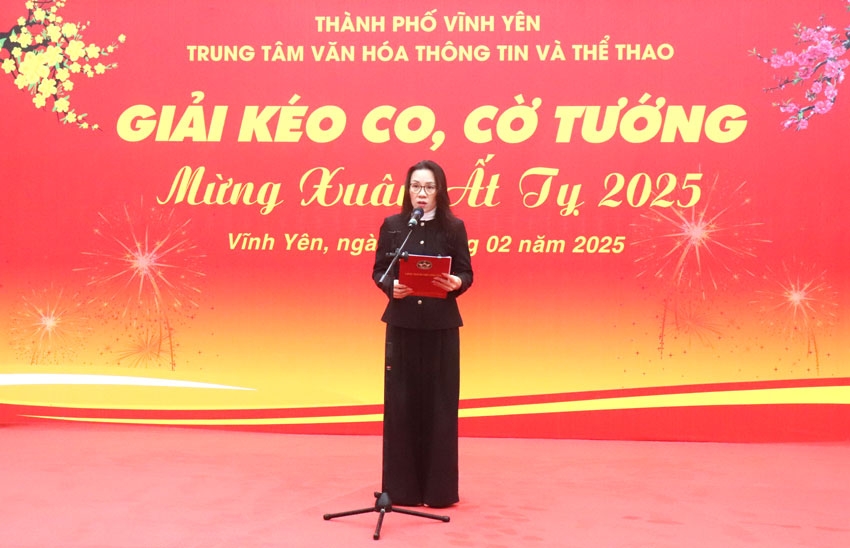 đồng chí Nguyễn Thị Lương, Giám đốc Trung tâm Văn hóa Thông tin và Thể thao thành phố