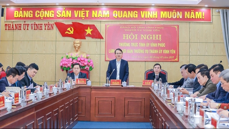 Vĩnh Phúc: Xây dựng thành phố Vĩnh Yên văn minh, hiện đại, đáng sống